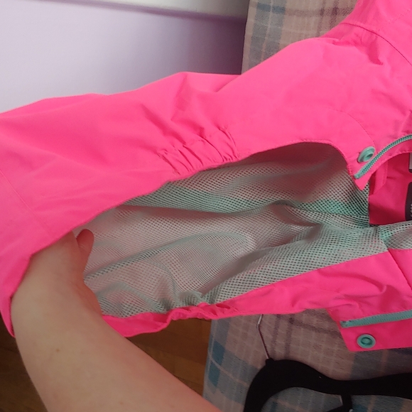 Fluorescent pink McKinley rain coat - Picture 6 of 8